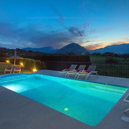 Owl Booking Villa Siquier - Luxury Retreat With Mountain Views 포엔샤 외부 사진