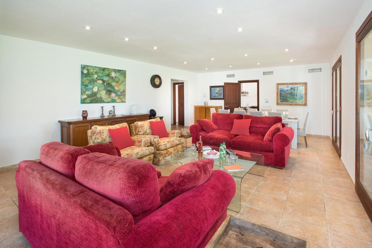 Owl Booking Villa Siquier - Luxury Retreat With Mountain Views 포엔샤 외부 사진