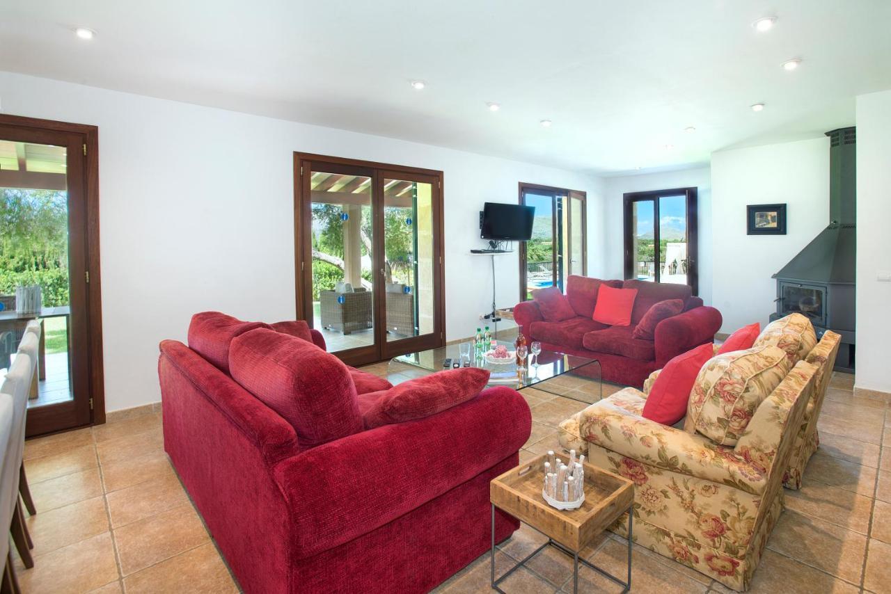 Owl Booking Villa Siquier - Luxury Retreat With Mountain Views 포엔샤 외부 사진
