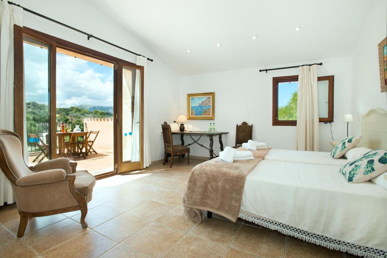 Owl Booking Villa Siquier - Luxury Retreat With Mountain Views 포엔샤 외부 사진