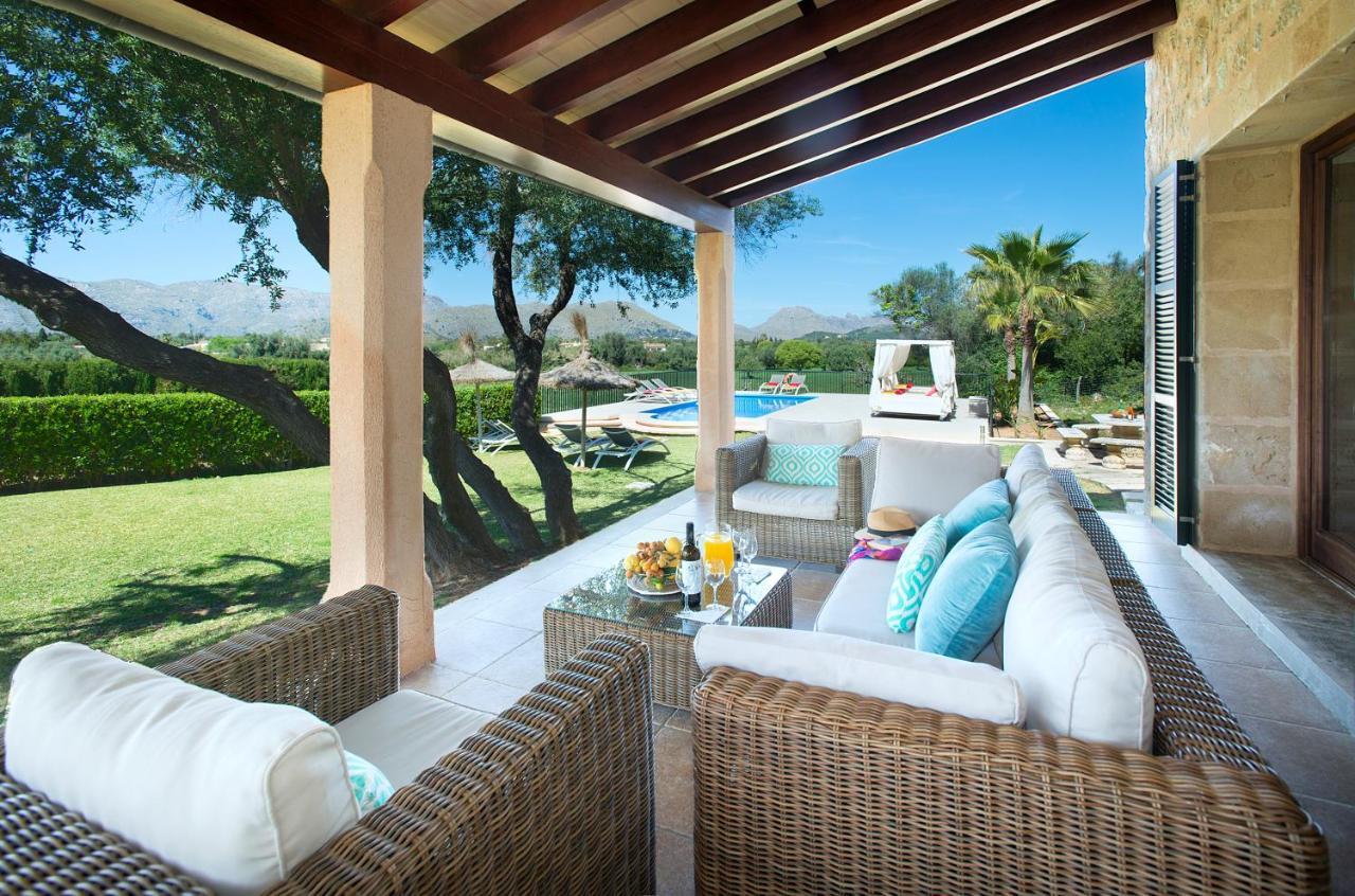 Owl Booking Villa Siquier - Luxury Retreat With Mountain Views 포엔샤 외부 사진
