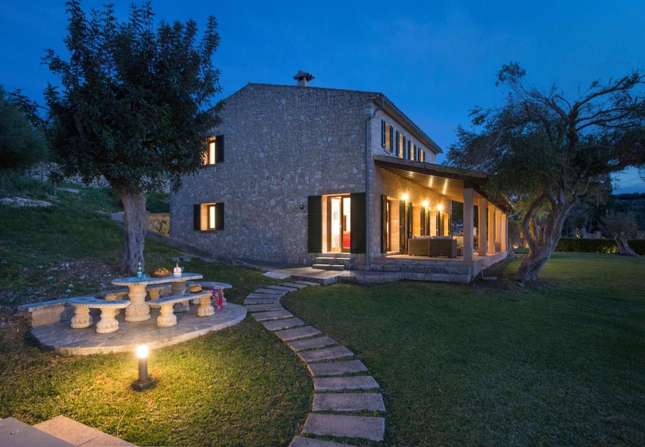 Owl Booking Villa Siquier - Luxury Retreat With Mountain Views 포엔샤 외부 사진