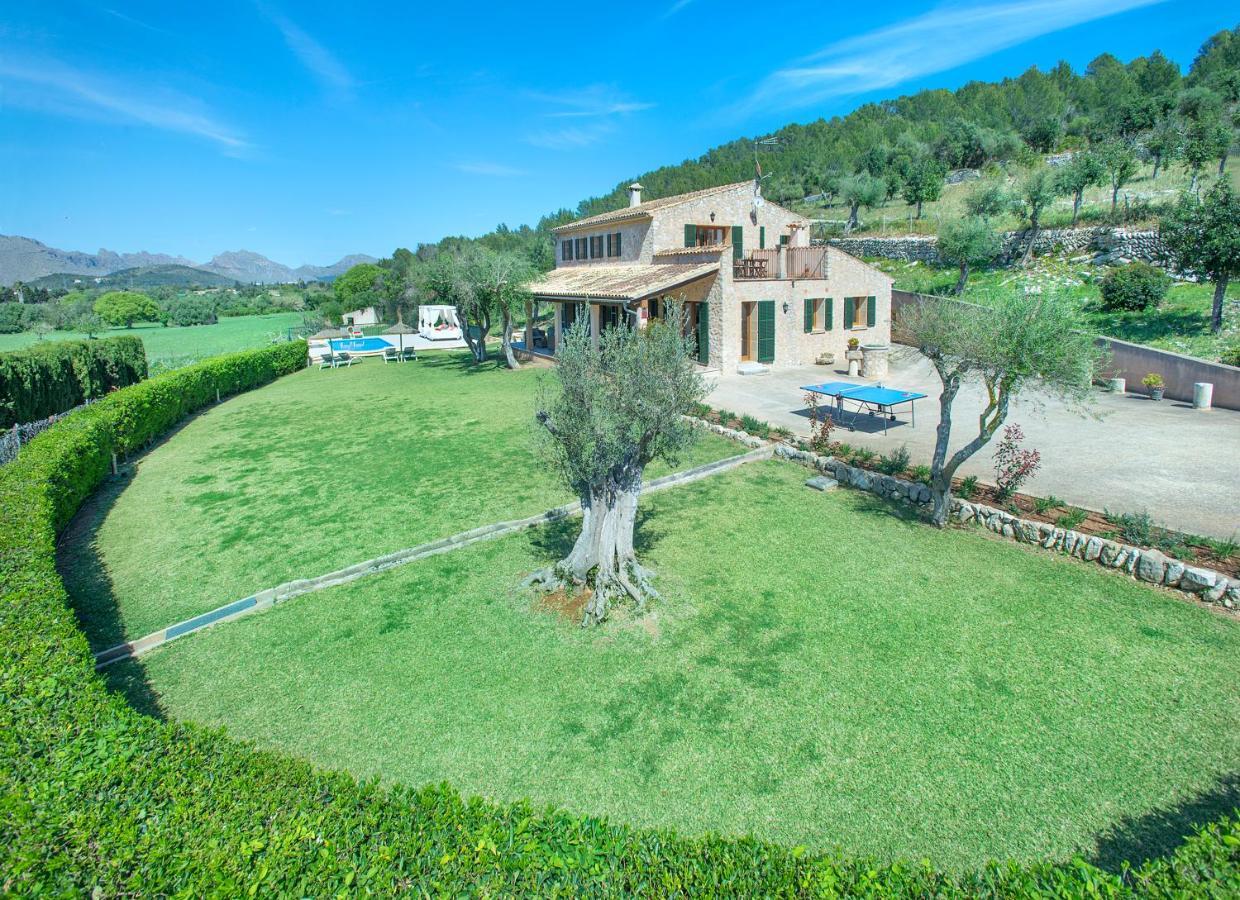 Owl Booking Villa Siquier - Luxury Retreat With Mountain Views 포엔샤 외부 사진