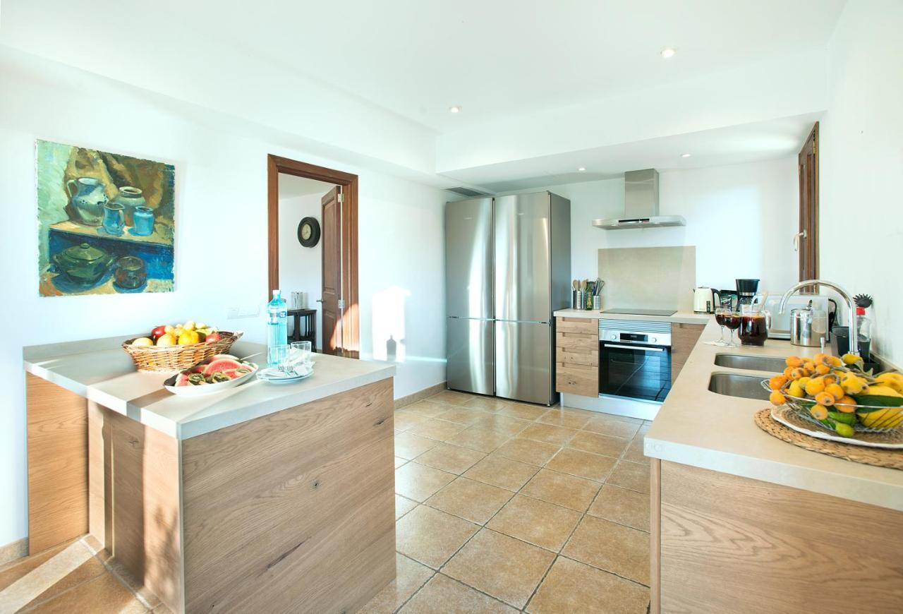 Owl Booking Villa Siquier - Luxury Retreat With Mountain Views 포엔샤 외부 사진