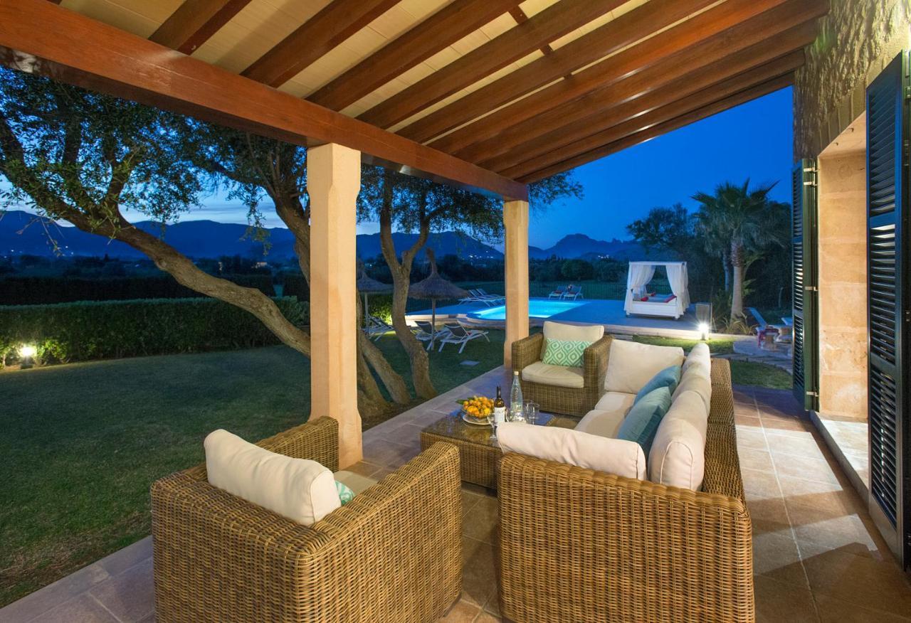 Owl Booking Villa Siquier - Luxury Retreat With Mountain Views 포엔샤 외부 사진