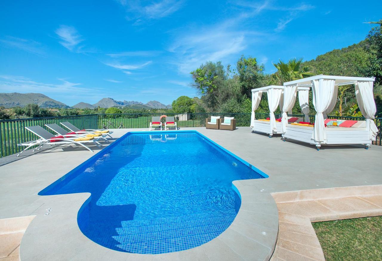 Owl Booking Villa Siquier - Luxury Retreat With Mountain Views 포엔샤 외부 사진