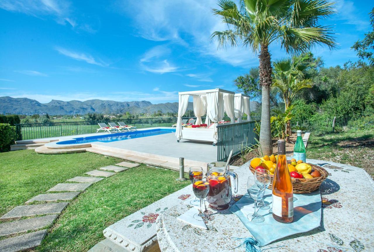 Owl Booking Villa Siquier - Luxury Retreat With Mountain Views 포엔샤 외부 사진