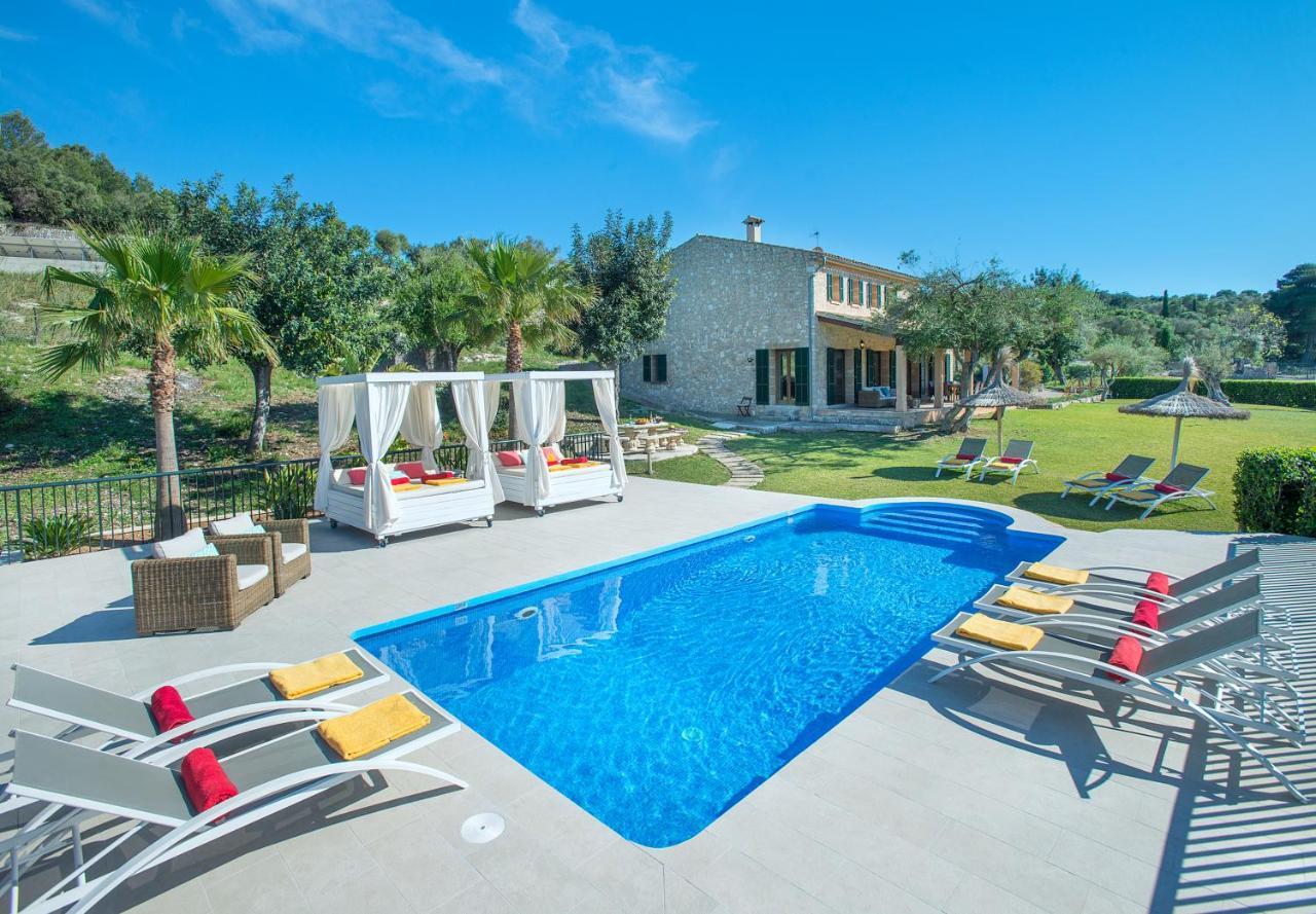 Owl Booking Villa Siquier - Luxury Retreat With Mountain Views 포엔샤 외부 사진
