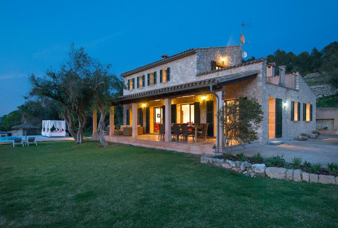 Owl Booking Villa Siquier - Luxury Retreat With Mountain Views 포엔샤 외부 사진